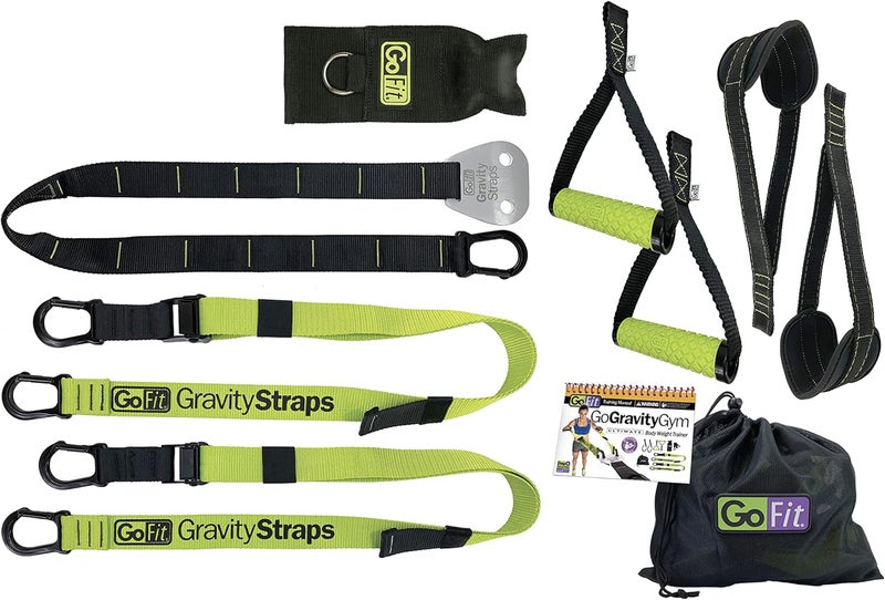 GoFit GoGravity Gym Ultimate Body Weight Trainer, Black (GF-GSN) - Image 1
